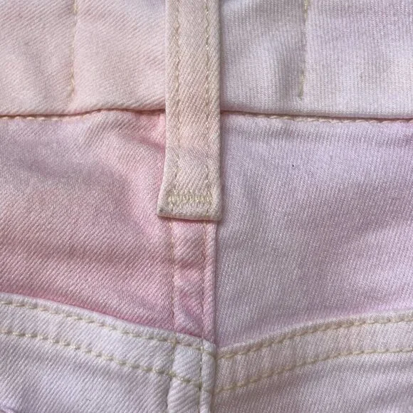 NWT Jen7 Baby Pink Ankle Skinny Jeans Women’s 10 Stretch Denim - Picture 8 of 15
